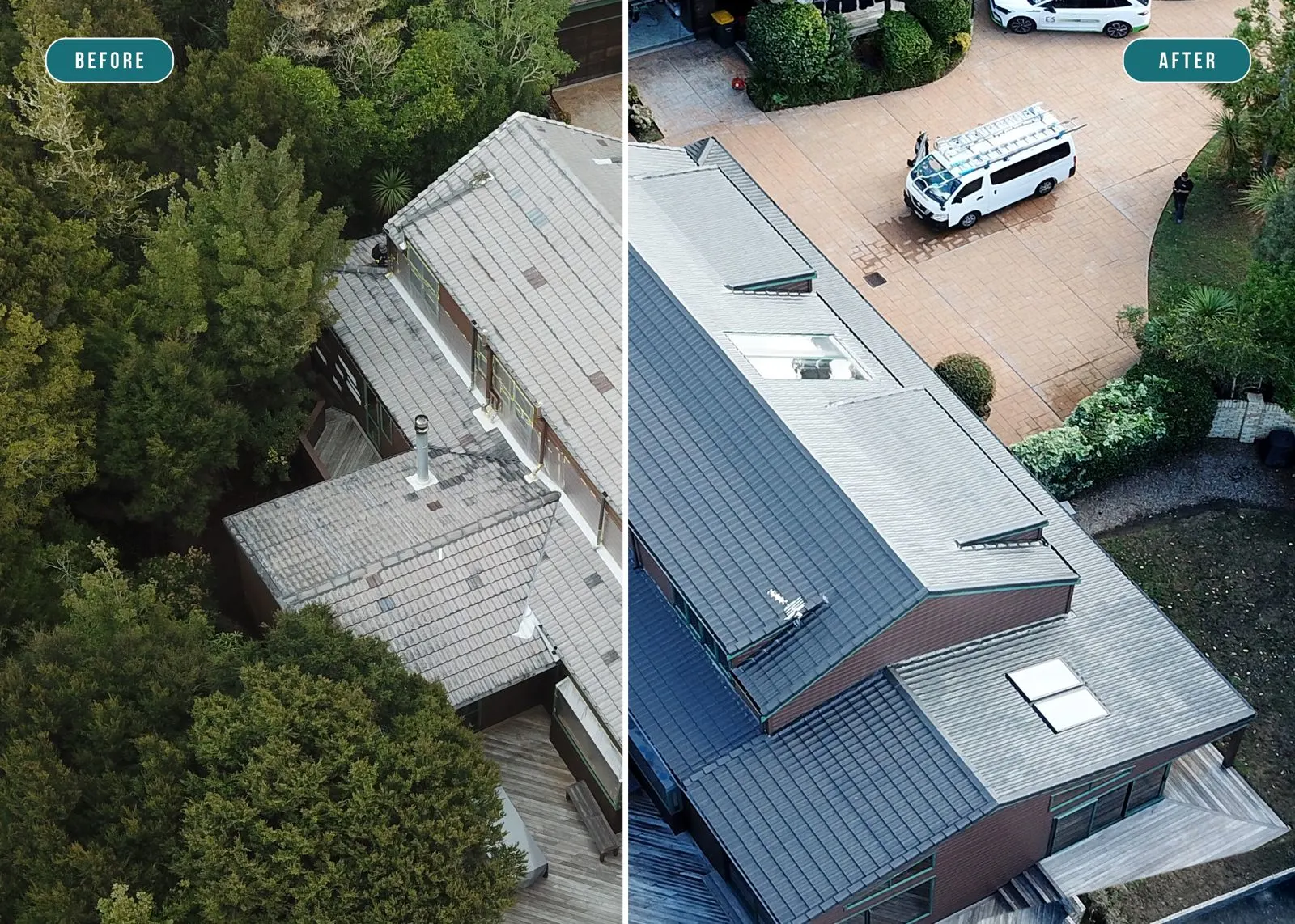 Guardian Seal restoration - before & after
